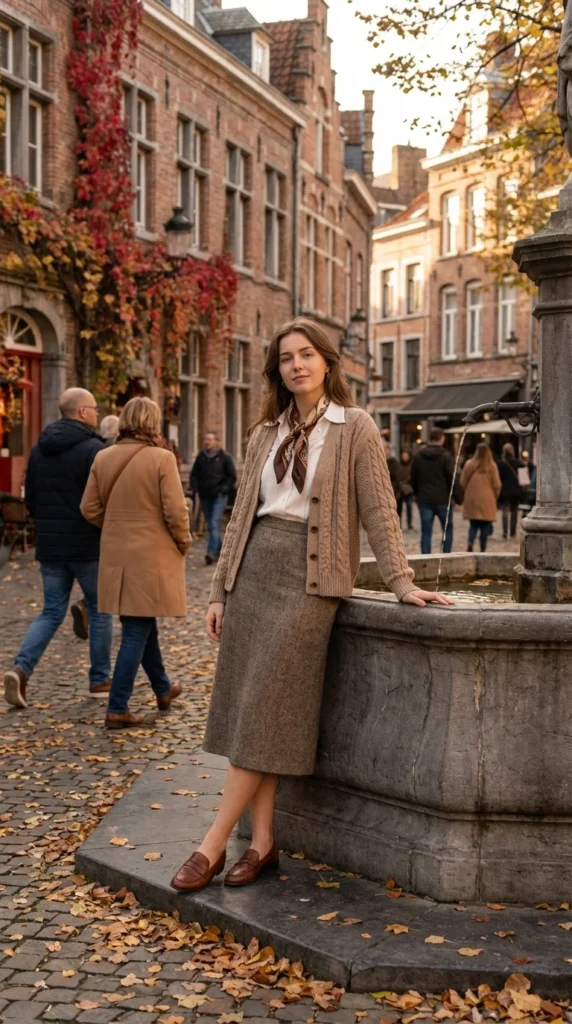 Cardigan Layer Outfit