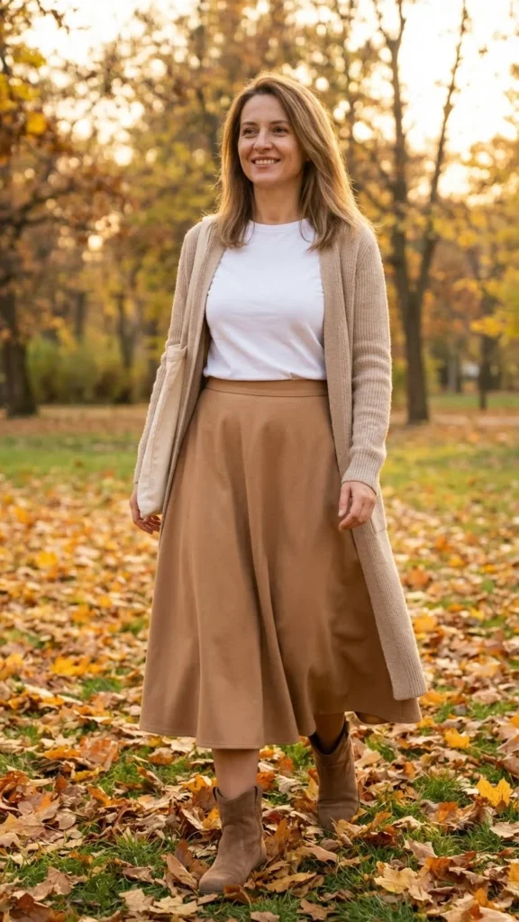 Cardigan Skirt Fit