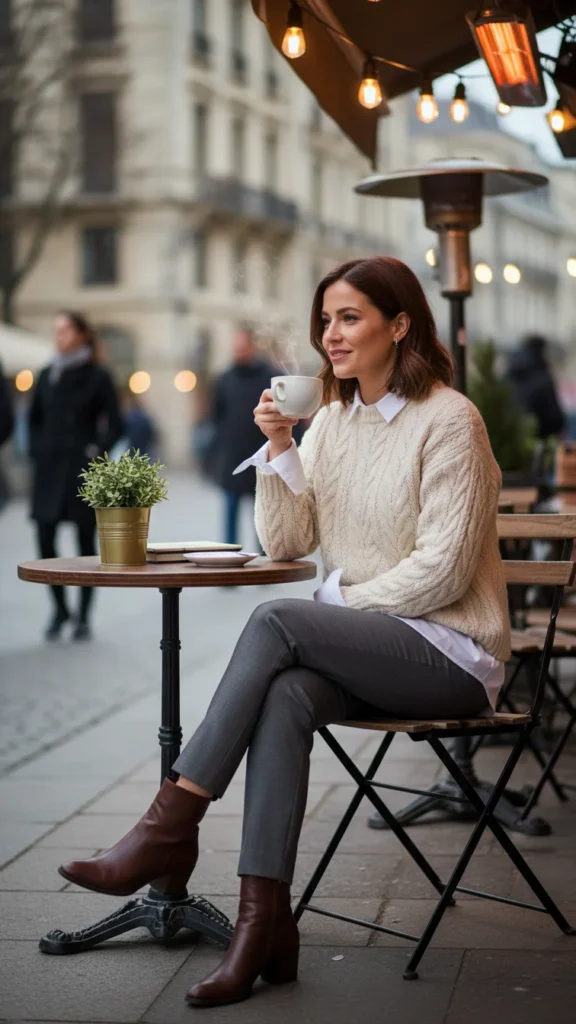 Chic Layered Sweater