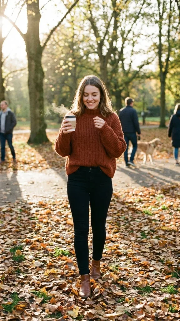 Chunky Sweater Outfit