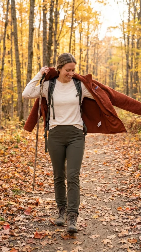 Cozy Hiking Layers