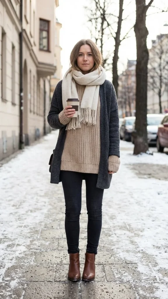Cozy Knit Layers