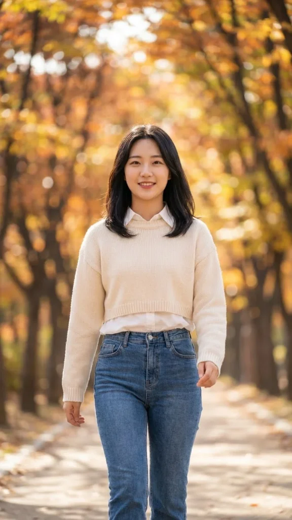 Cropped Sweater Layers