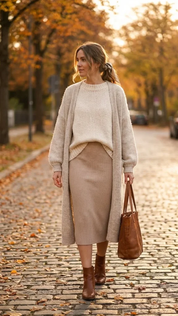 Knit Skirt Layers