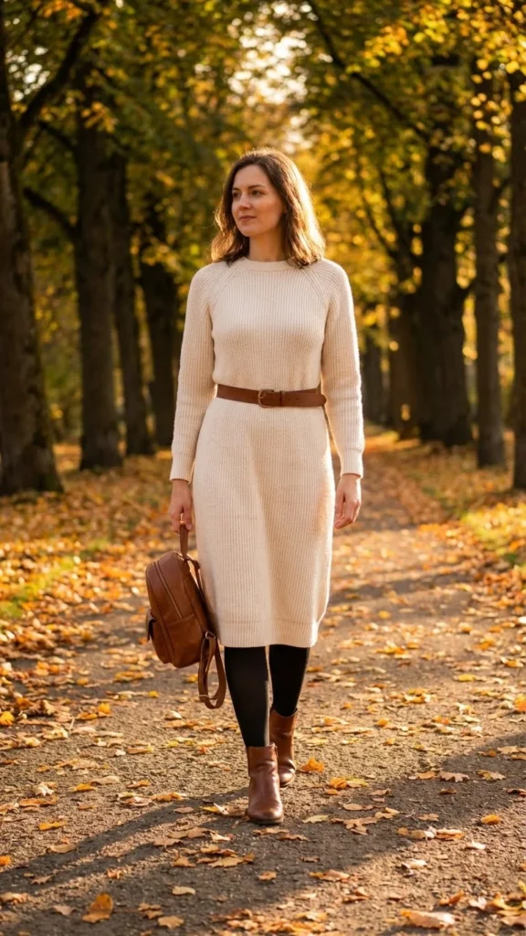 Knitted Dress Ensemble
