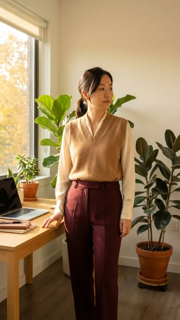 Layered Office Chic