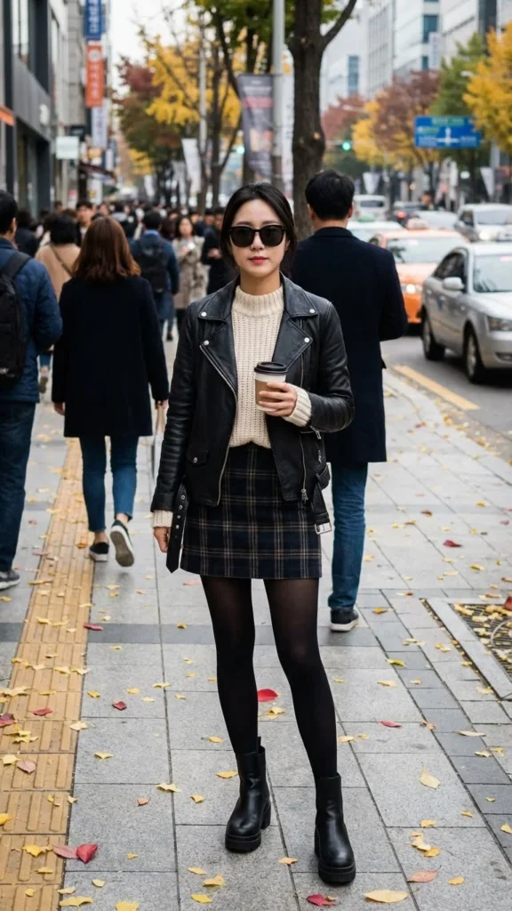 Leather Jacket Outfit