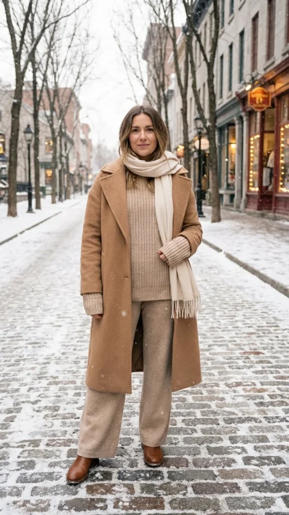 Neutral Winter Outfit