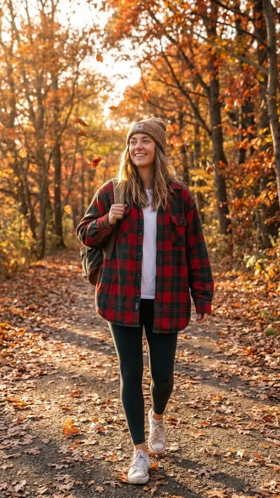 Oversized Flannel Combo
