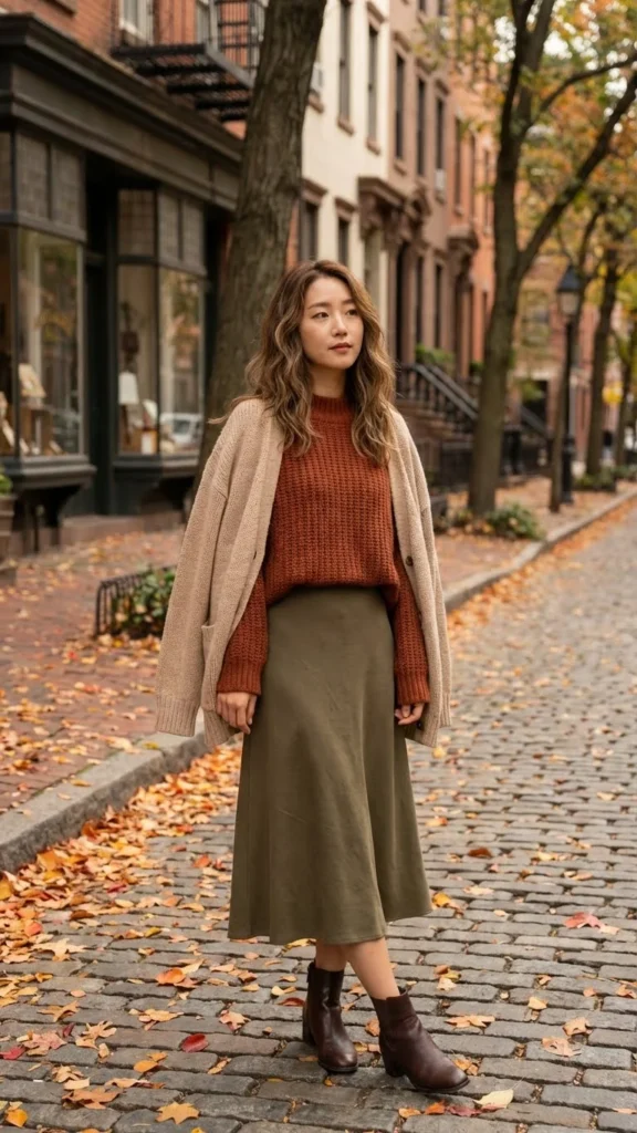 Rust and Olive Combo