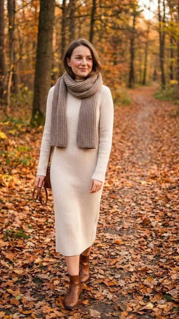Soft Autumn Dress