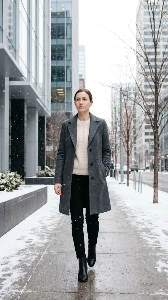 Structured Coat Look
