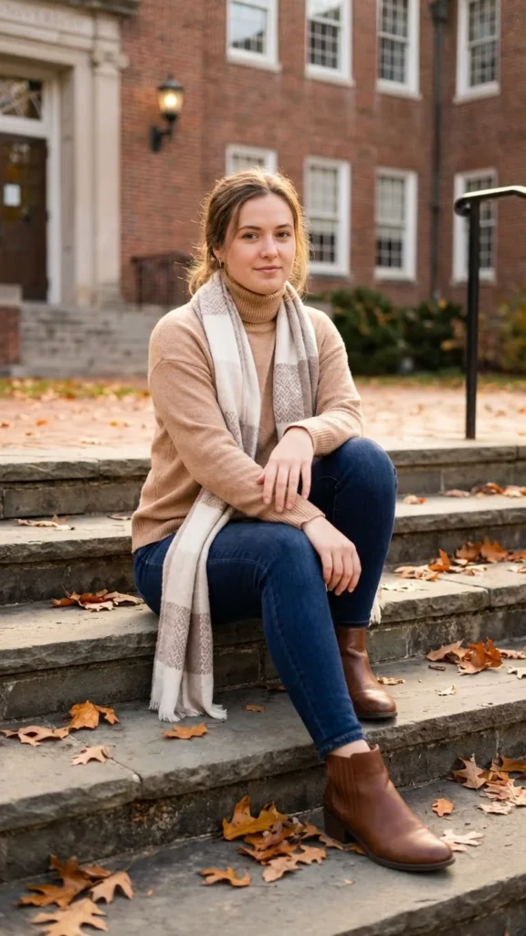 Turtleneck Sweater Set