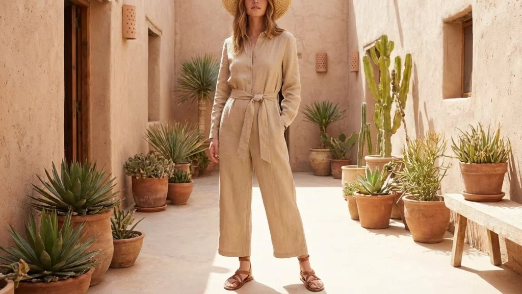 Long Sleeve Jumpsuit