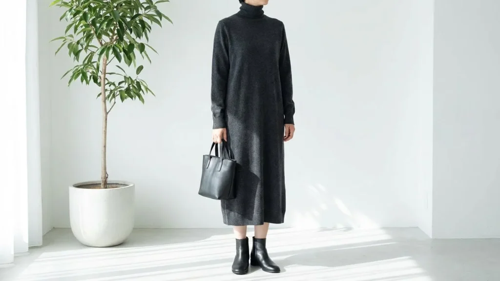 Turtleneck Dress