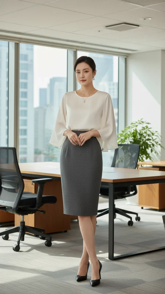 Blouse and Skirt Style