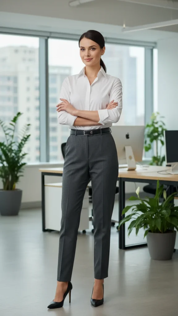 Button Down Office Fit