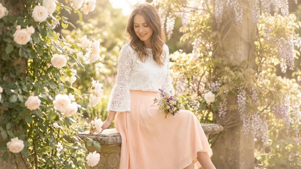 Flowing A Line Skirt