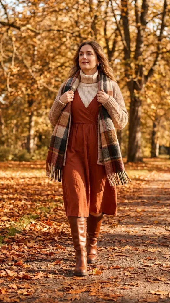 Layered Fall Dress