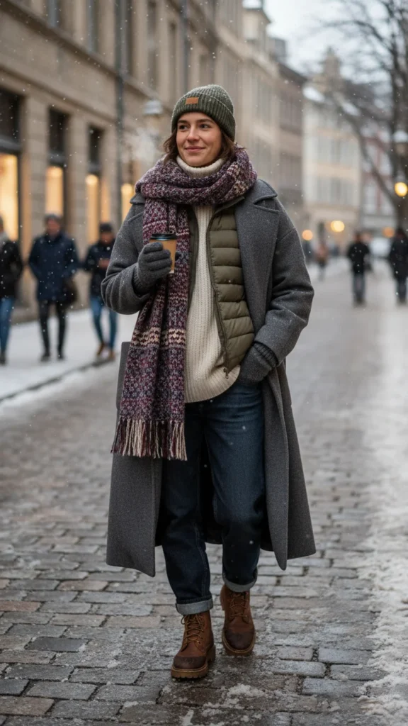 Layered Winter Casual Fit