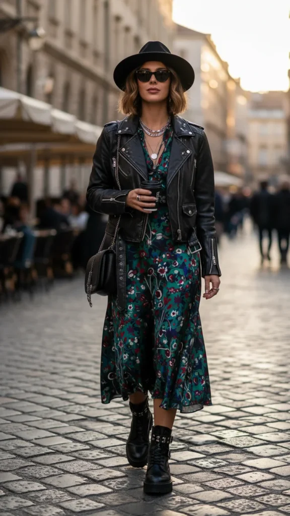 Leather Biker Jacket