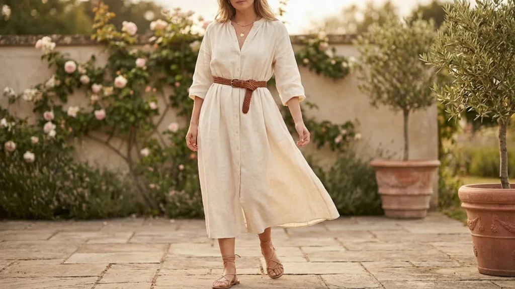 Linen Dress