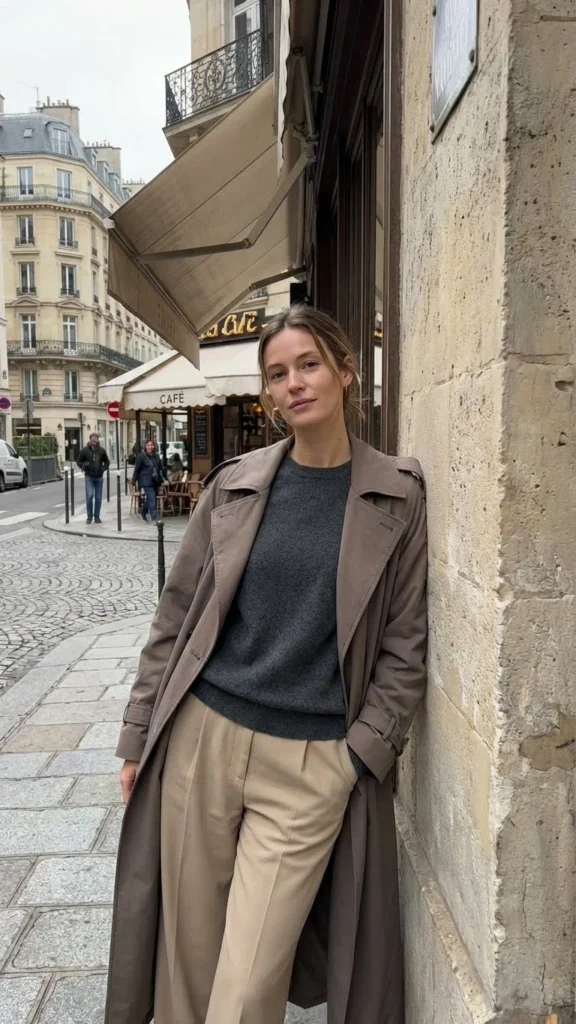 Neutral Paris Look