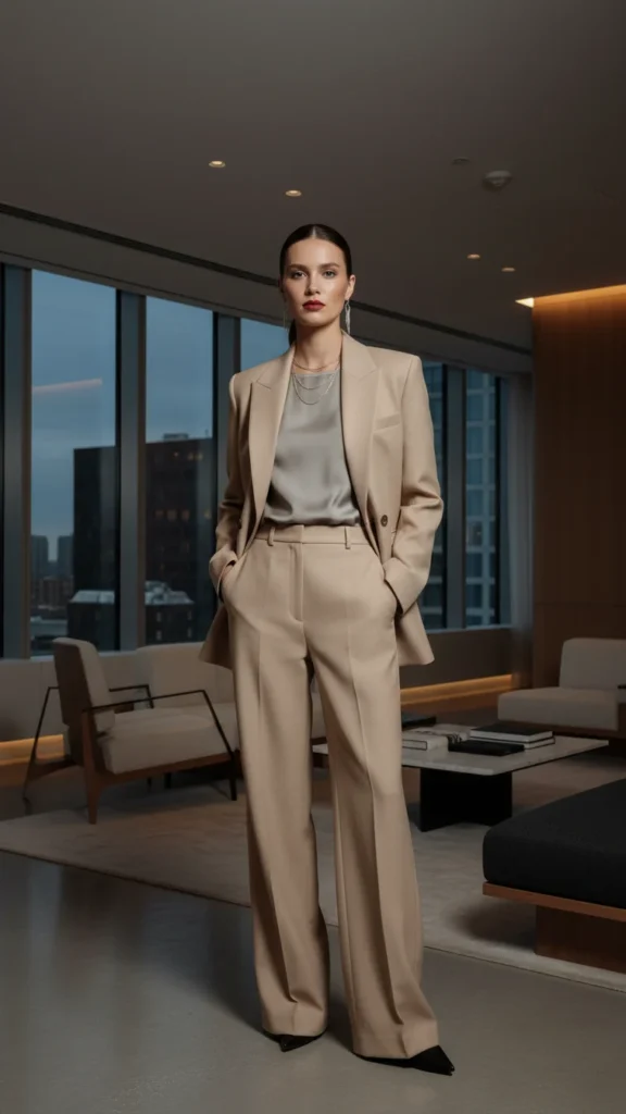 Neutral Suit Set