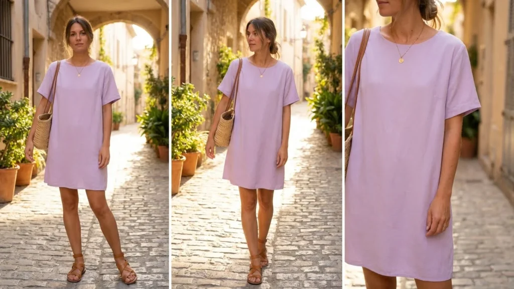 Pastel Shift Dress