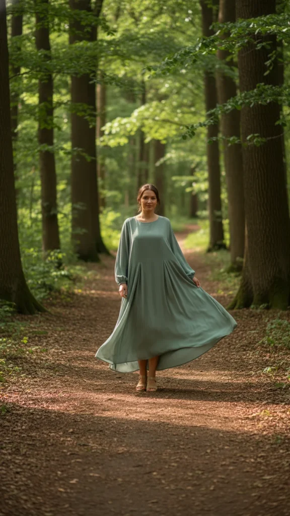 Relaxed Modest Dress