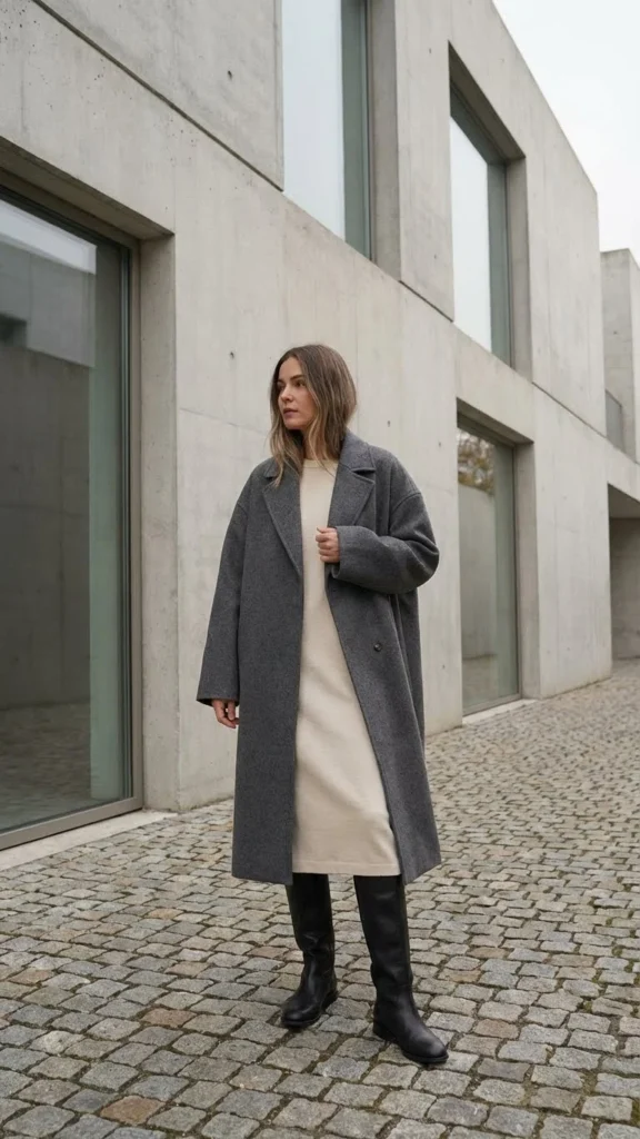 Scandinavian Minimal Dress