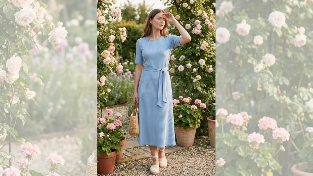 Soft Knit Midi Dress 