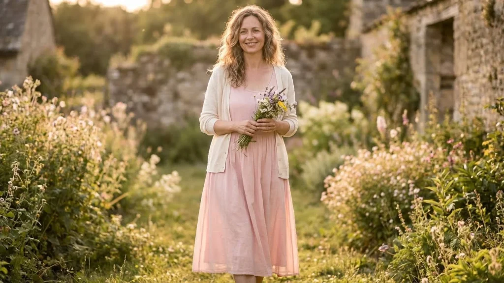 Soft Pastel Midi Dress