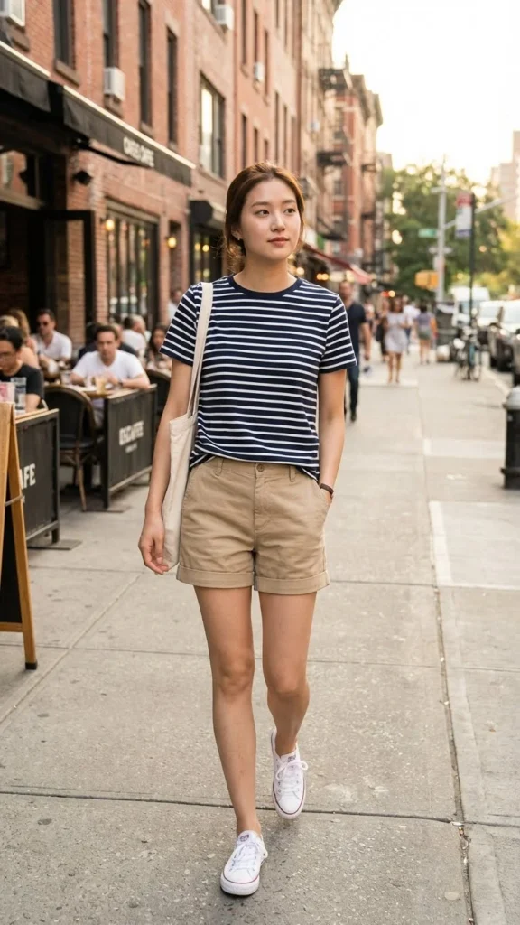 Striped Tee Outfit