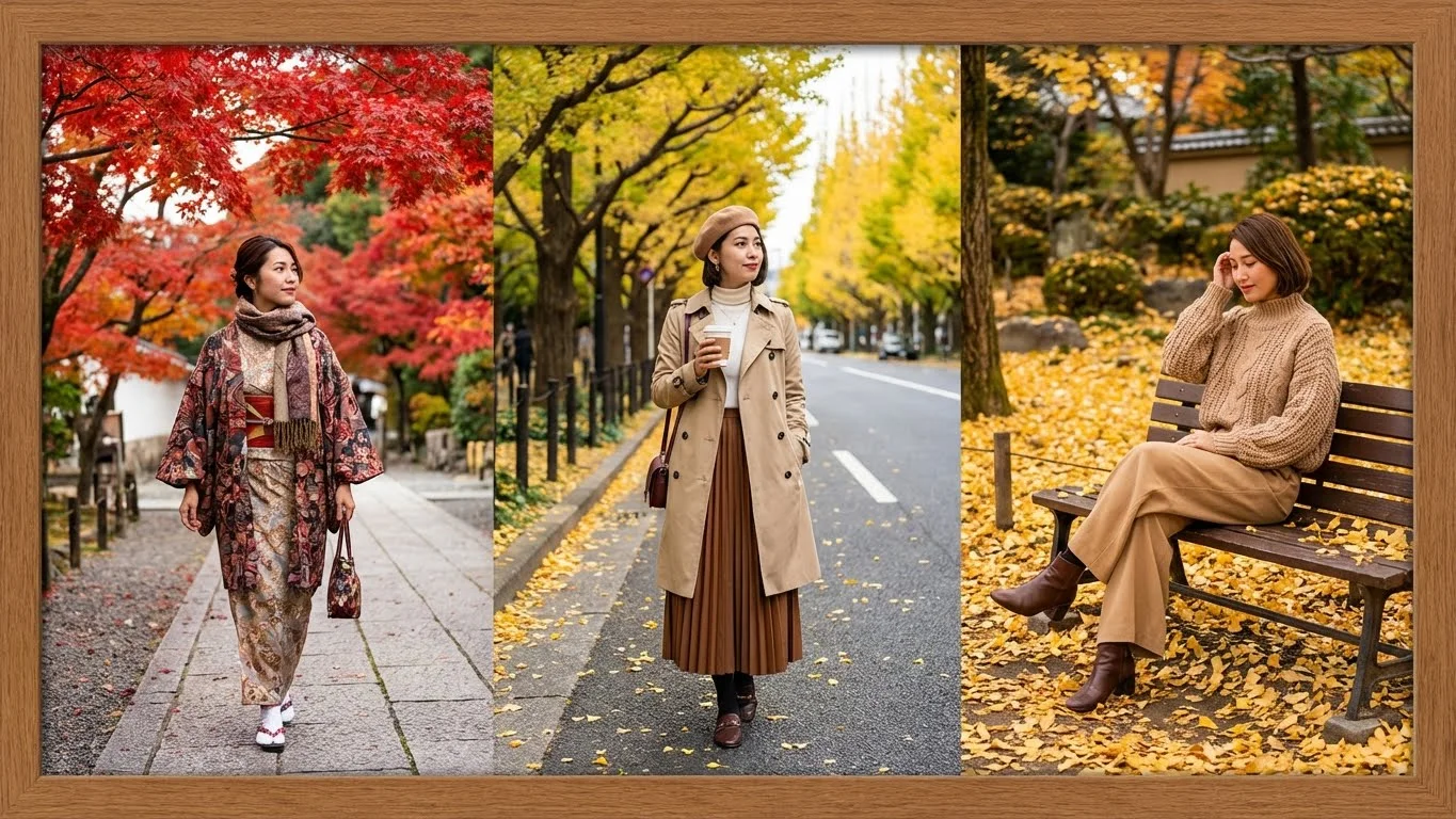 Japanese Autumn Outfit